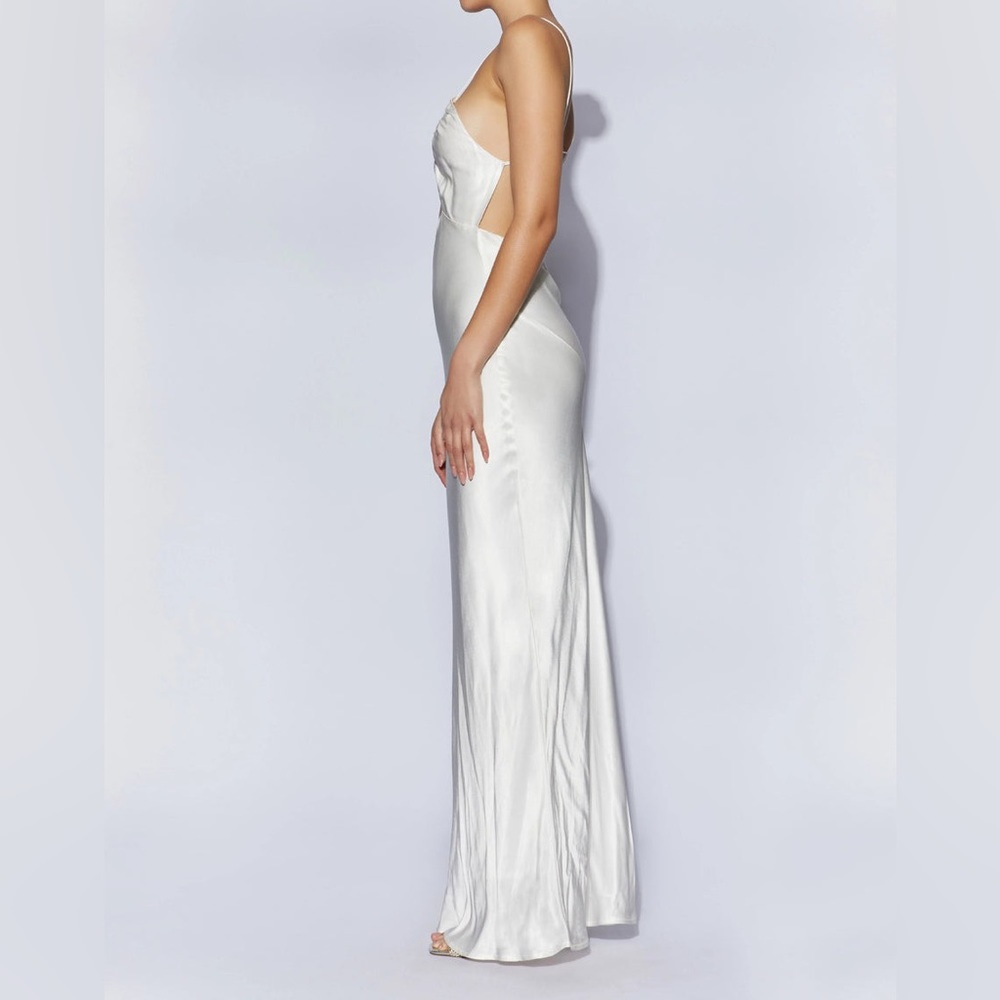 Meshki Cream Maxi Dress - Picture 5 of 8